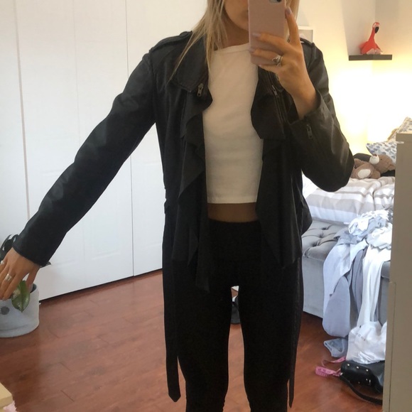 All Saints Leather Jacket - Picture 2 of 8